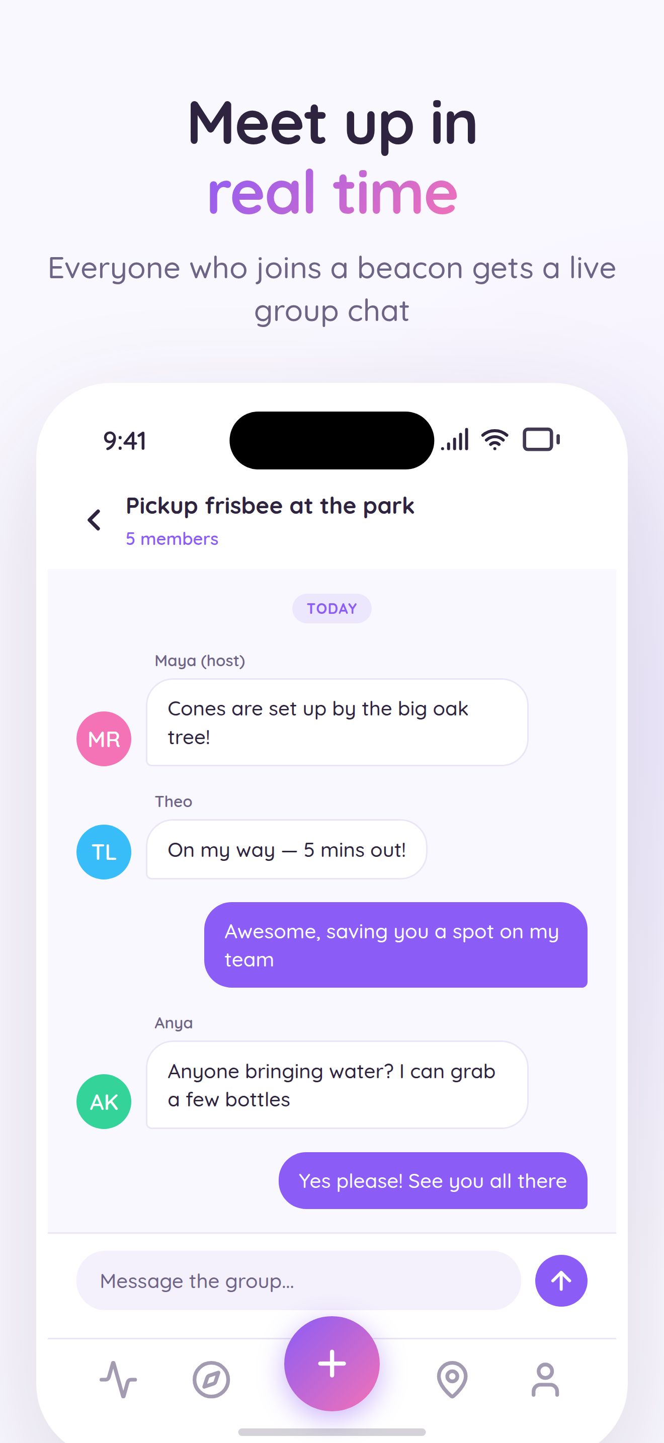 Beacon Circle Group Chat